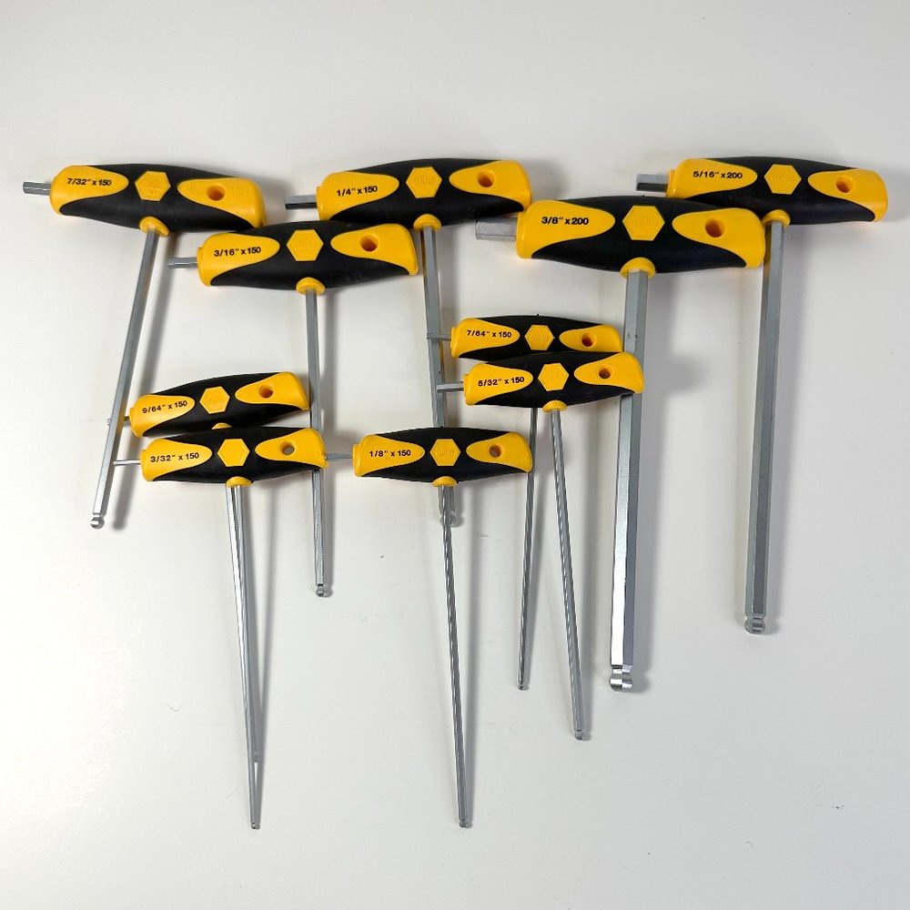Wiha Machinist Tools Hex Keys Set of 10 Various Sizes